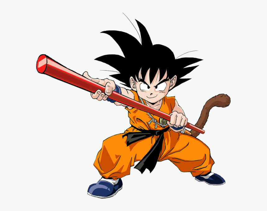 Goku Clipart Psd - Kid Goku Stick, HD Png Download