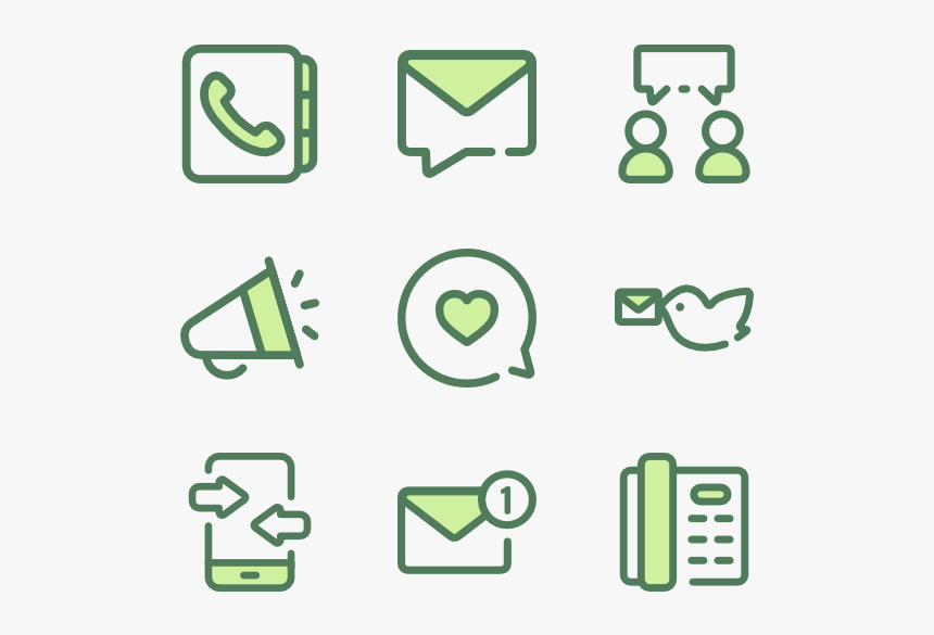 Icons Green, HD Png Download