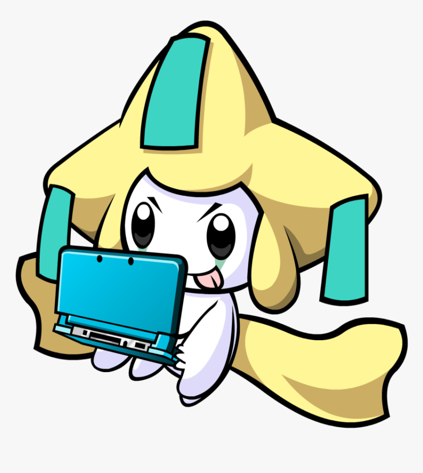 Jirachi Drawing Png Black And White - Jirachi On A 3ds, Transparent Png