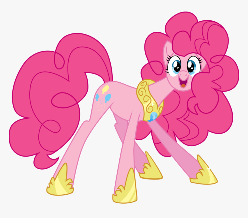 Pinkie Pie, The Full-grown Pony With Golden Shoes - My Little Pony ...