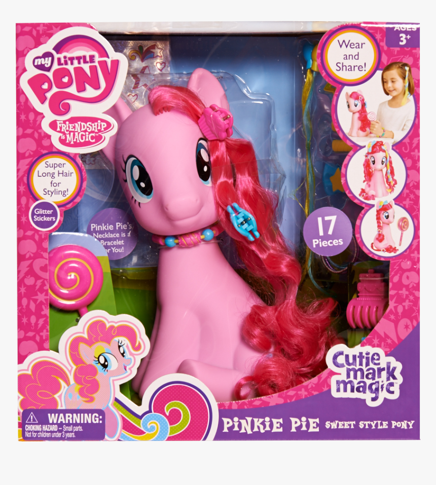Pinkie Pie Styling Head, HD Png Download