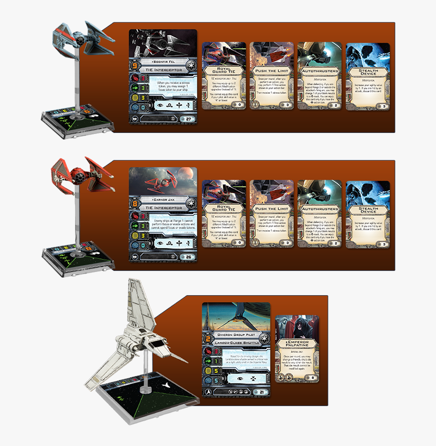 Carta Royal Guard Tie Interceptor, HD Png Download