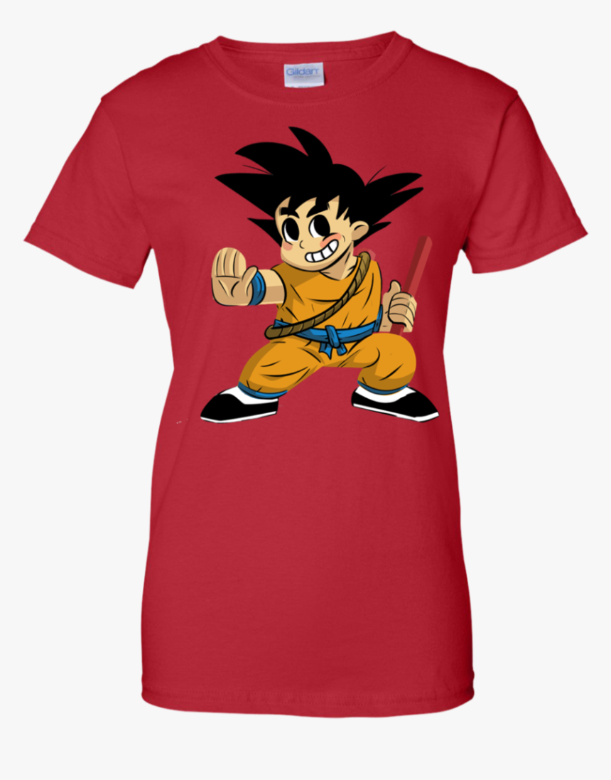 Kid Goku Saiyan T Shirt & Hoodie - T-shirt, HD Png Download
