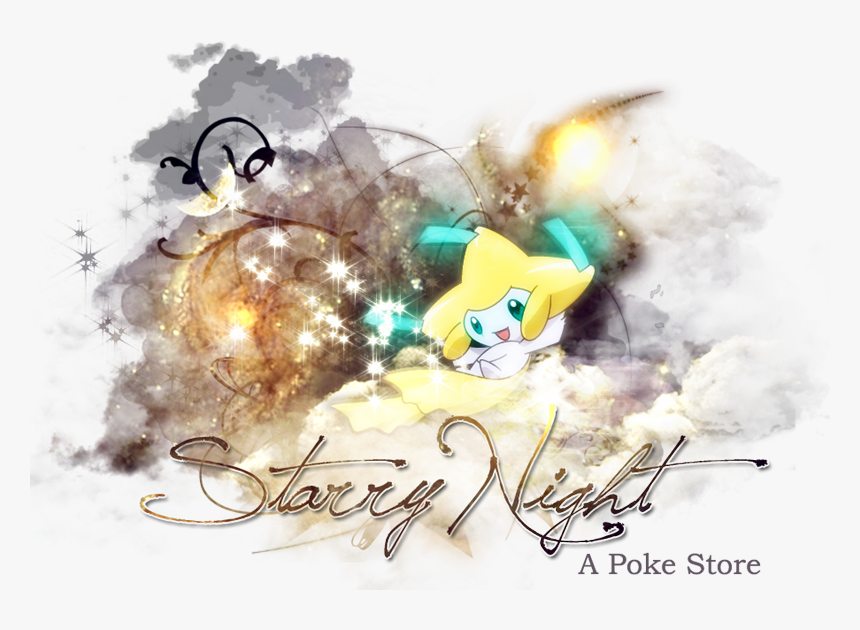 ⋆ Ѕ Т Α Я Я У И Ι G Н Т ⋆ A Ρσкє Ѕтσяє ⋆ Open [archive] - Pokemon Jirachi, HD Png Download
