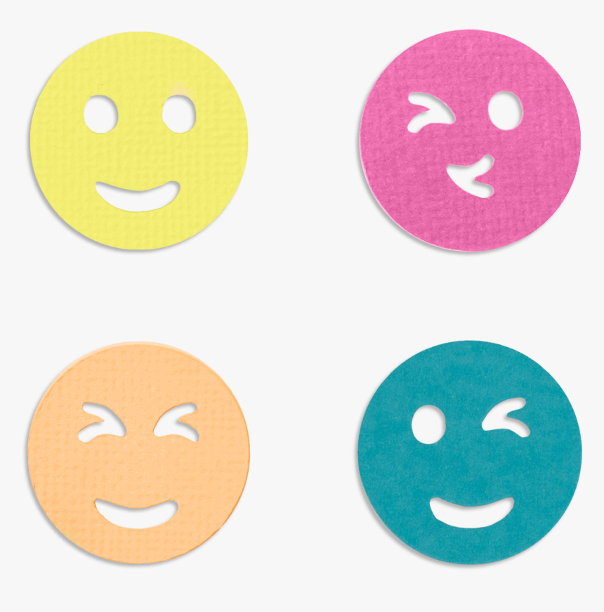 Emoji Punch Board By We R Memory Keepers - Block De Emoji We R Memory Keepers, HD Png Download