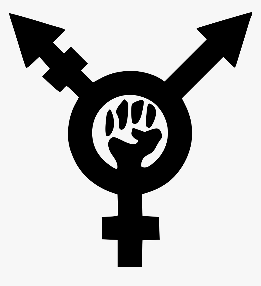 Fist Clipart Feminist - Transfeminism Symbol, HD Png Download
