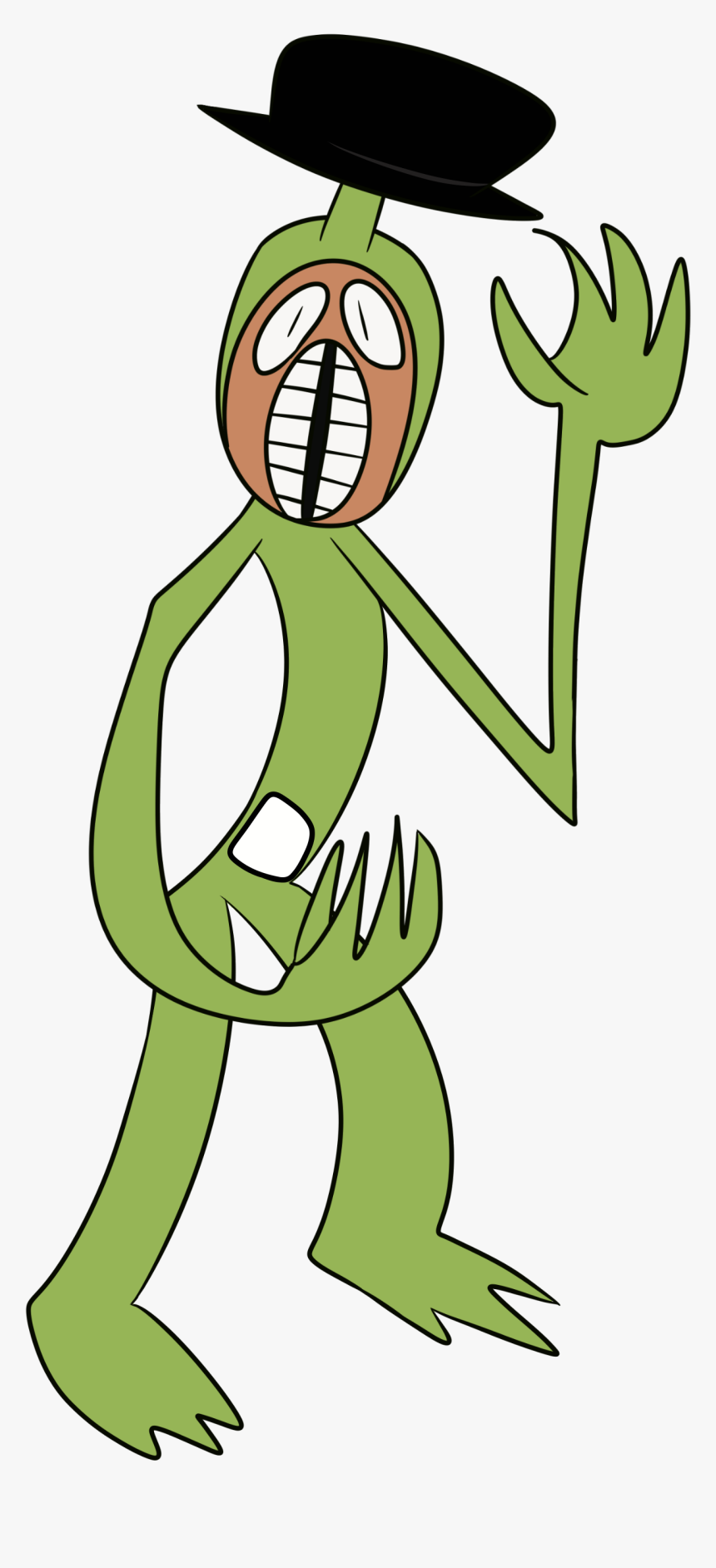 Transparent Willy Wonka Hat Png - Bfdi Teletubbies, Png Download