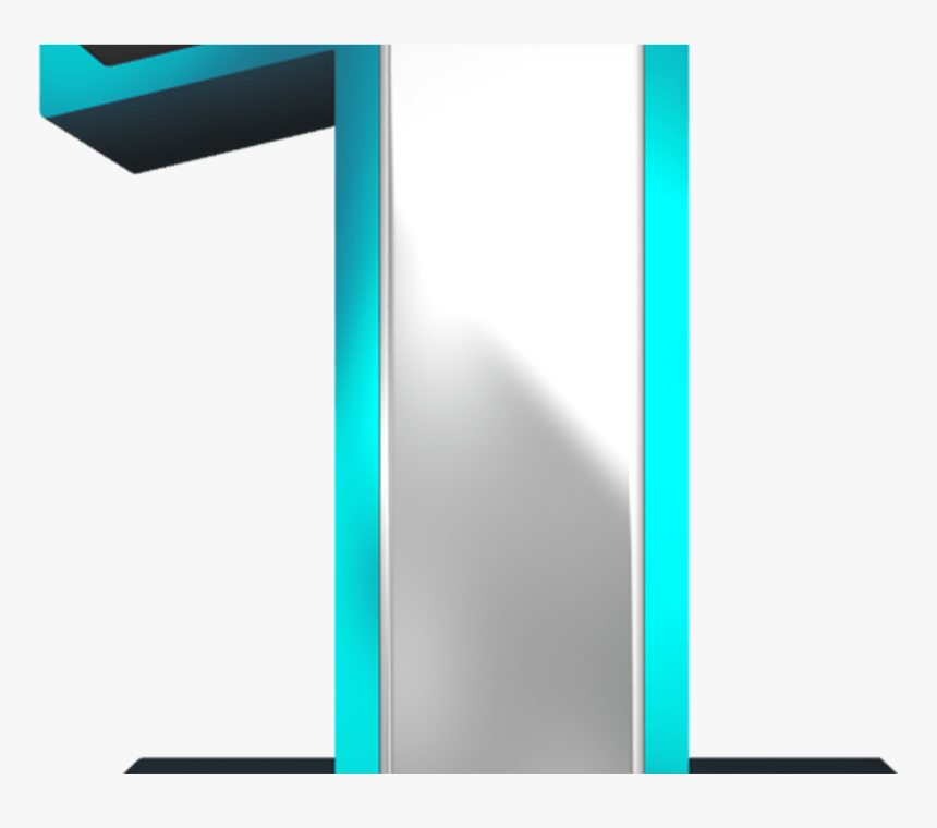 Transparent Number One Clipart - Graphic Design, HD Png Download