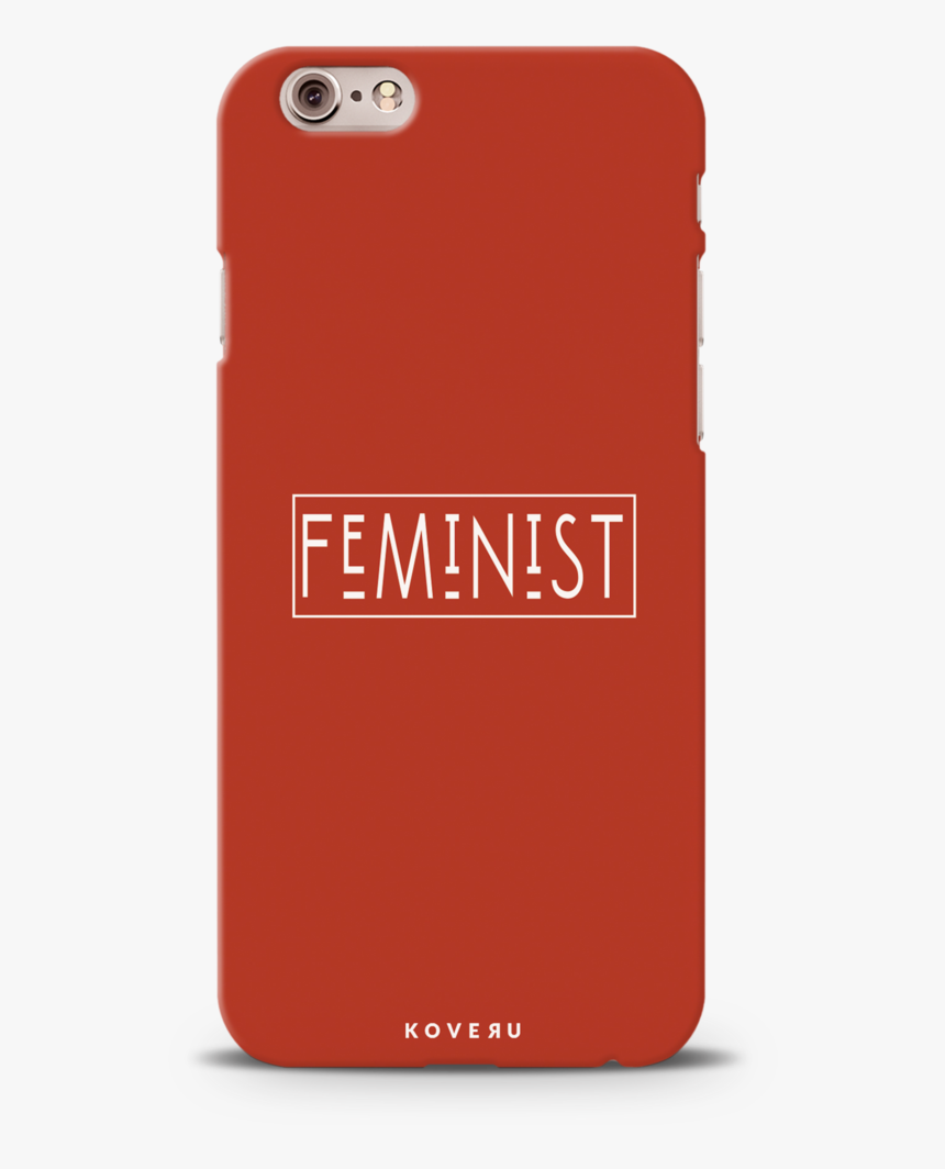 Feminist Cover Case For Iphone 6/6s , Png Download - Mobile Phone, Transparent Png