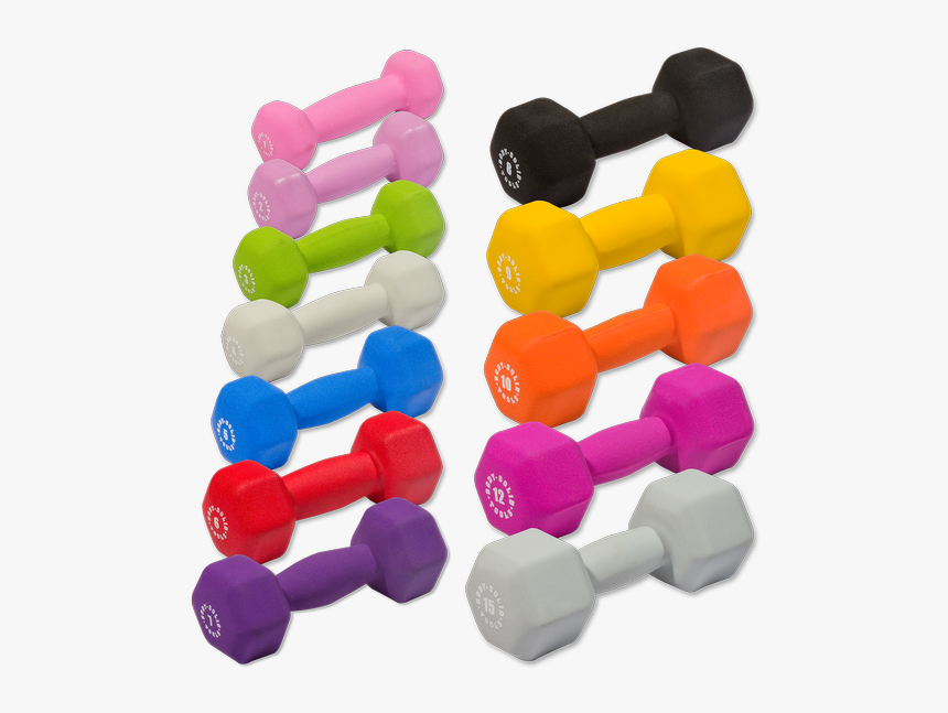Body-solid Neoprene Dumbbells - Neoprene Dumbbells, HD Png Download