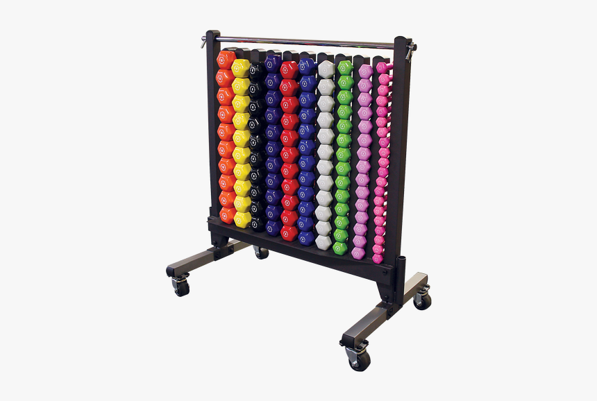 Vinyl Coated Dumbbell Rack, HD Png Download