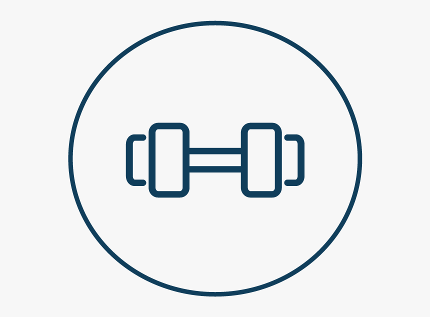 Transparent Athletic Training Clipart - Dumbbell Clipart No Background, HD Png Download