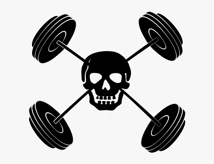 Transparent Dumbell Clipart - Pirate Clip Art, HD Png Download