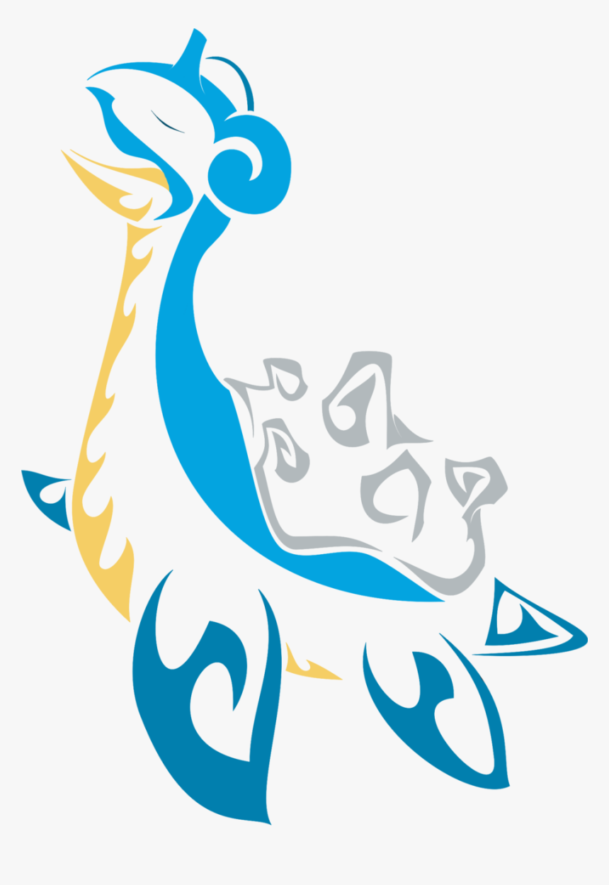 Color Lapras By Argentine123-d32y9l2 - Lapras Tattoo, HD Png Download
