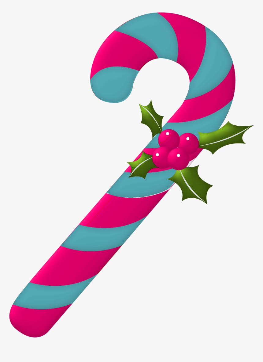Lollipop Clipart Candy Cane Wreath - Illustration, HD Png Download