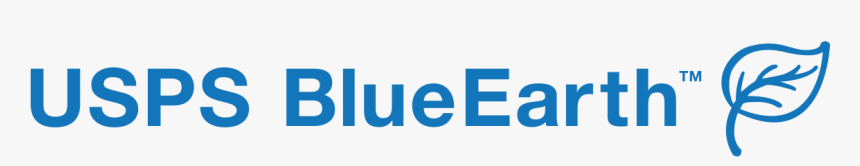 Usps Blueearth Logo - Usps Blue Earth, HD Png Download