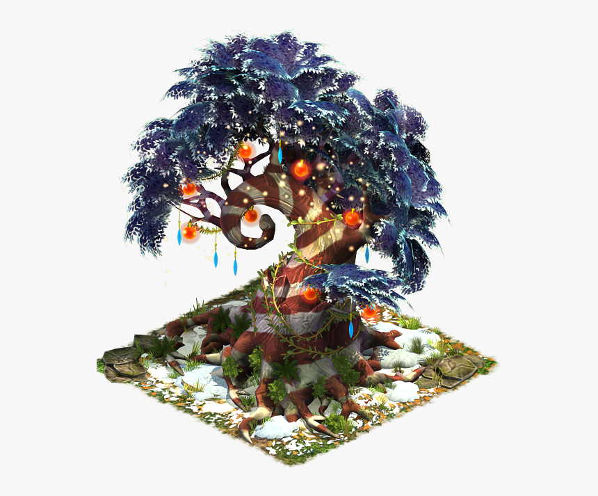 Father Glitter Tree Elvenar, HD Png Download