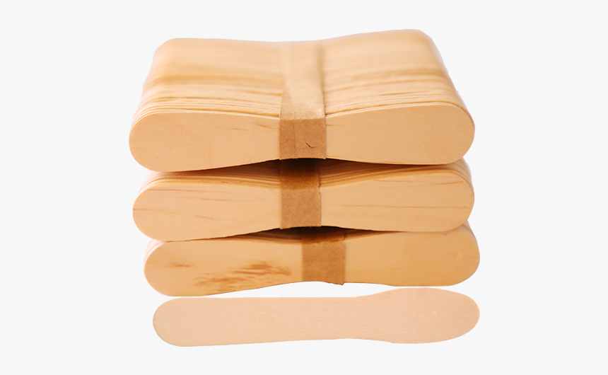 Biodegradablewooden Popsicle Sticks Ice Cream Taster - Plywood, HD Png Download