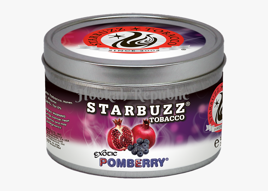 Starbuzz Pomberry Shisha Hookah Republic - Starbuzz Blue Mist, HD Png Download