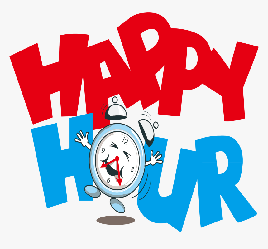 Cocktail Clip Art Free - Clip Art Happy Hour, HD Png Download
