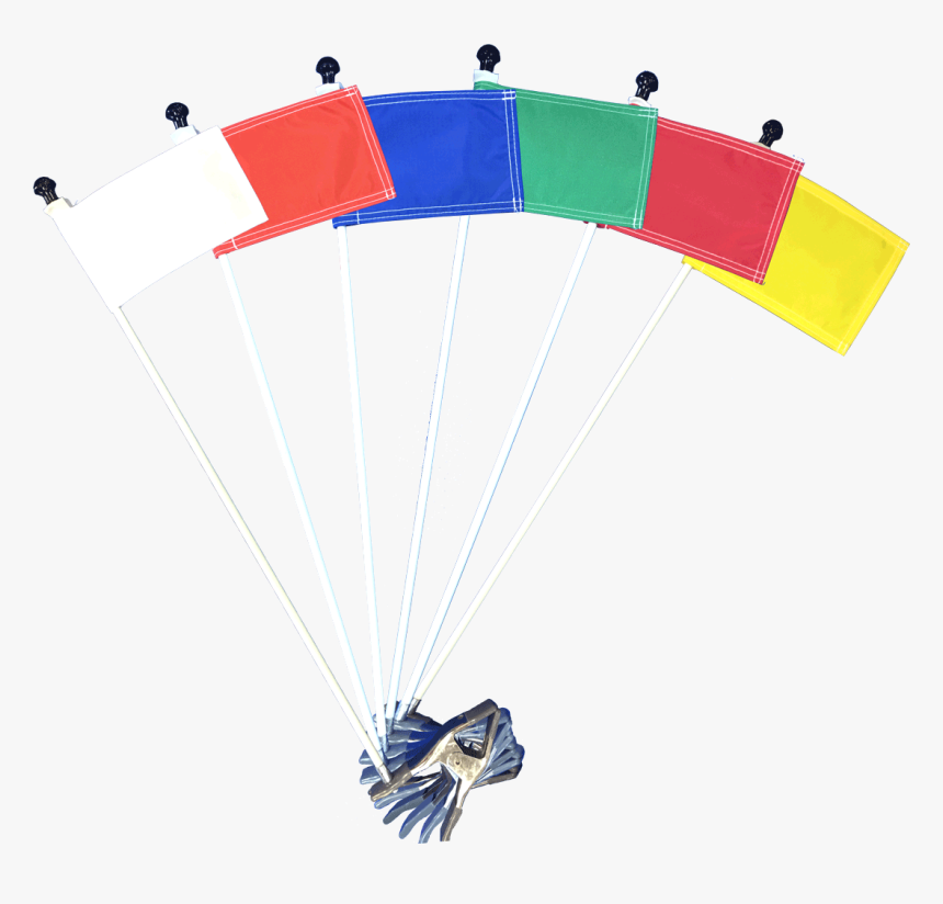 Golf Cart Flag - Parachuting, HD Png Download