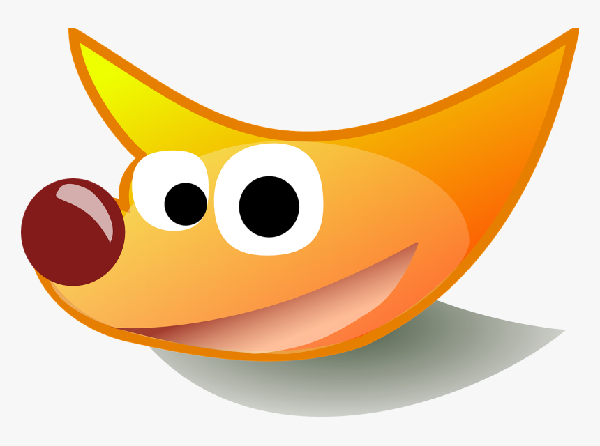 Dog, Fox, Coyote, Canine, Cartoon, Sign, Symbol - รูป การ์ตูน หน้า สุนัข จิ้งจอก, HD Png Download