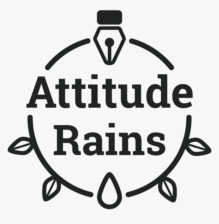 Attitude Rains - Picsart Rainy Text Png, Transparent Png