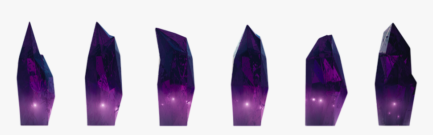Gem, Purple, Amethyst, Mineral, Crystal, Minerals - Lavender, HD Png Download