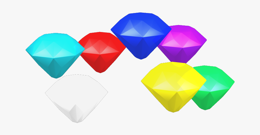 Download Zip Archive - Sonic Chaos Emeralds Model Resource, HD Png Download