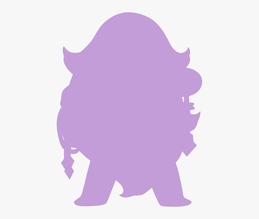 Amethyst, Purple, And Silhouette Image - Steven Universe Amethyst Silhouette, HD Png Download