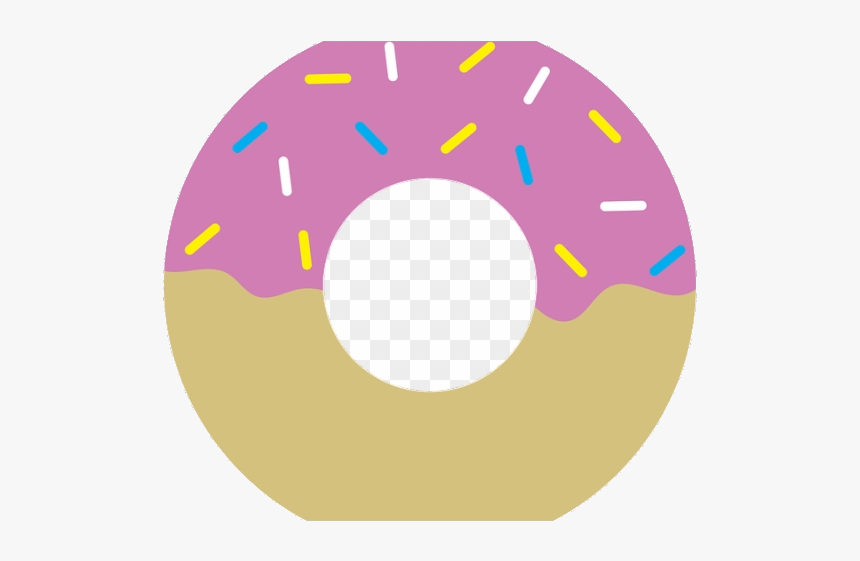 Donut Free Clipart February Transparent Png - Nie Przeszkadzać Nakurwiam Smoki, Png Download