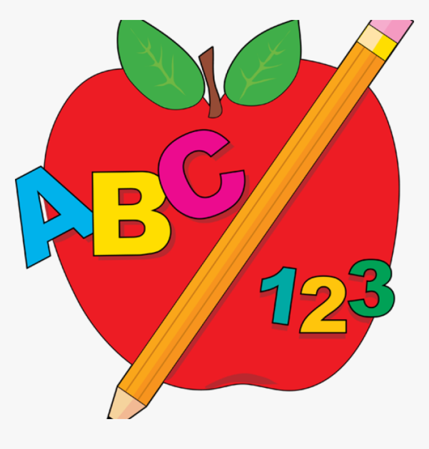Back To School Clipart February - Letters And Numbers Clipart, HD Png Download