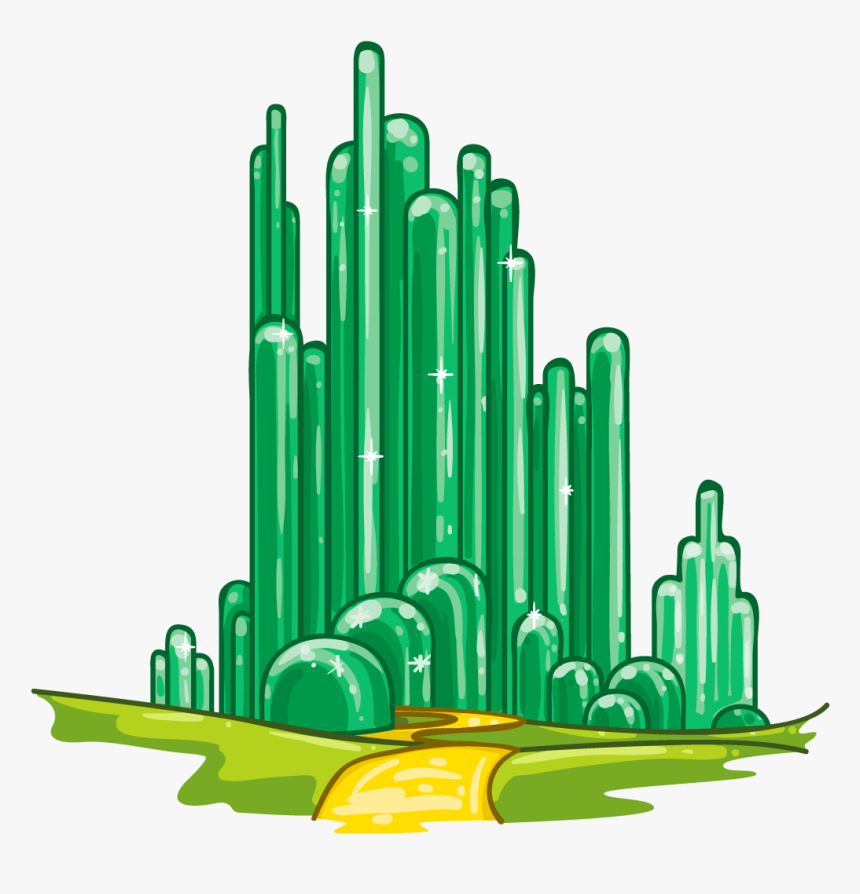 Clip Art Emerald City Clip Art - Wizard Of Oz Png, Transparent Png
