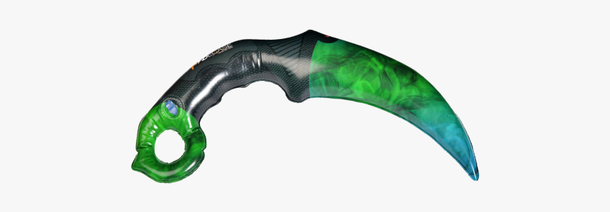 Clip Art Karambit Emerald - Karambit Emerald Png, Transparent Png