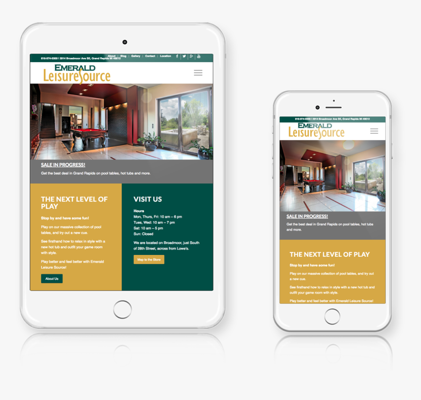 Grand Rapids Wordpress Website Design And Development - Website, HD Png Download