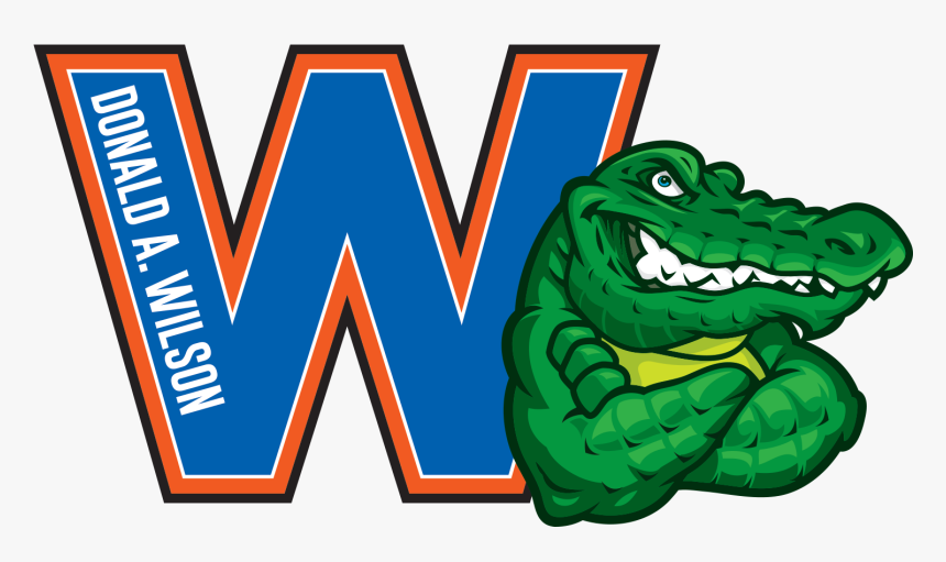 D Donald A Wilson W With Gator , Png Download - Donald A Wilson Gators, Transparent Png