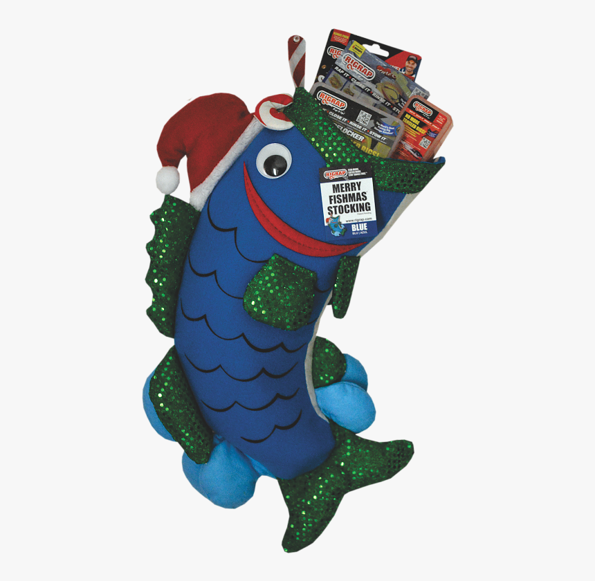 Details About Christmas Stocking - Fishing Stocking, HD Png Download