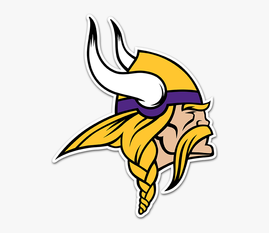 New England Patriots Nfl Logo Sticker - Minnesota Vikings Logo Png, Transparent Png