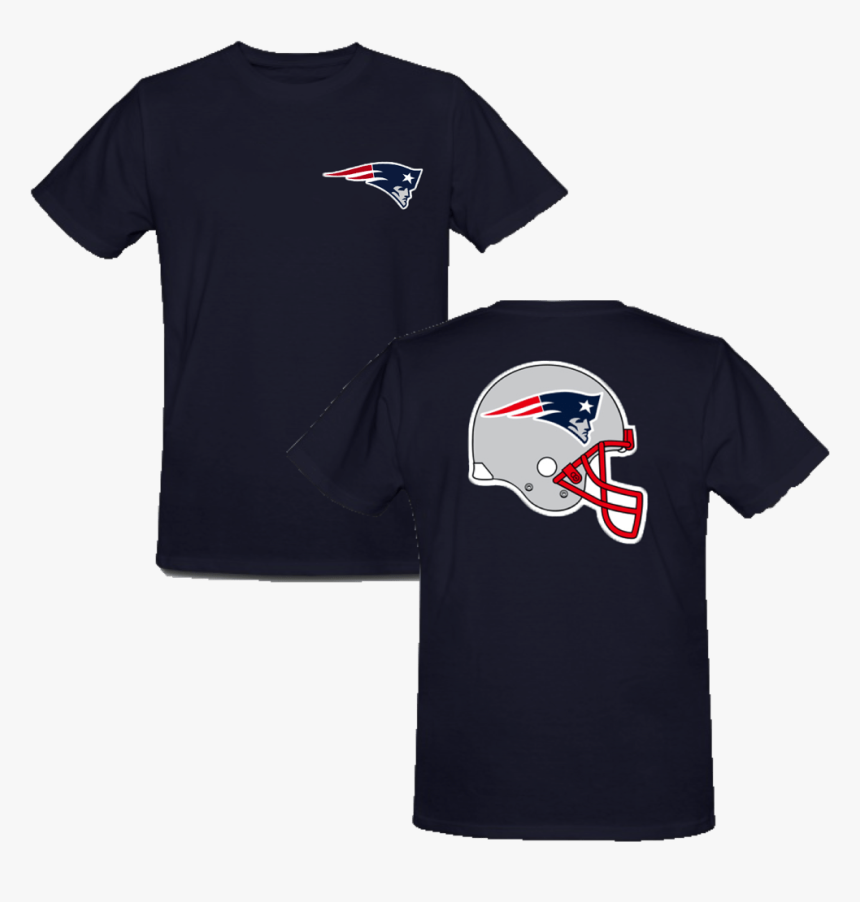 New England Patriots Majestic Nfl Helmet Logo T-shirt - Seattle Seahawks, HD Png Download