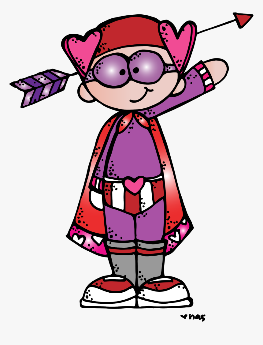 February Clipart Melonheadz Illustrating - Clipart Melonheadz Valentines Day, HD Png Download