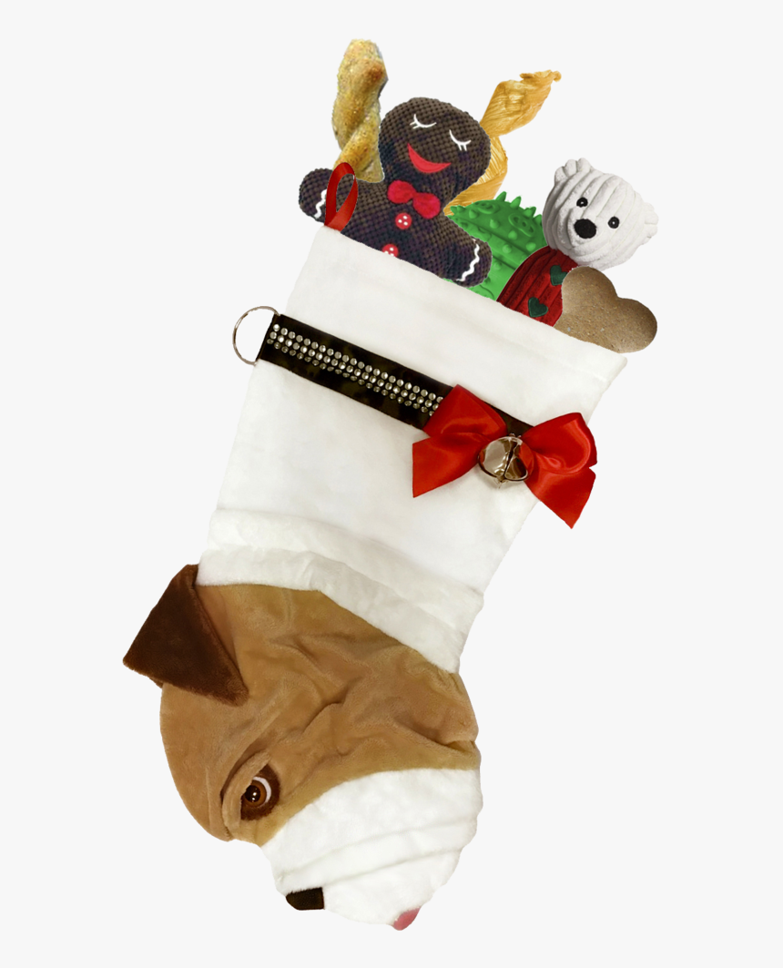This English Bulldog Dog Christmas Stocking Is Perfect - Dog Breed Christmas Stockings, HD Png Download