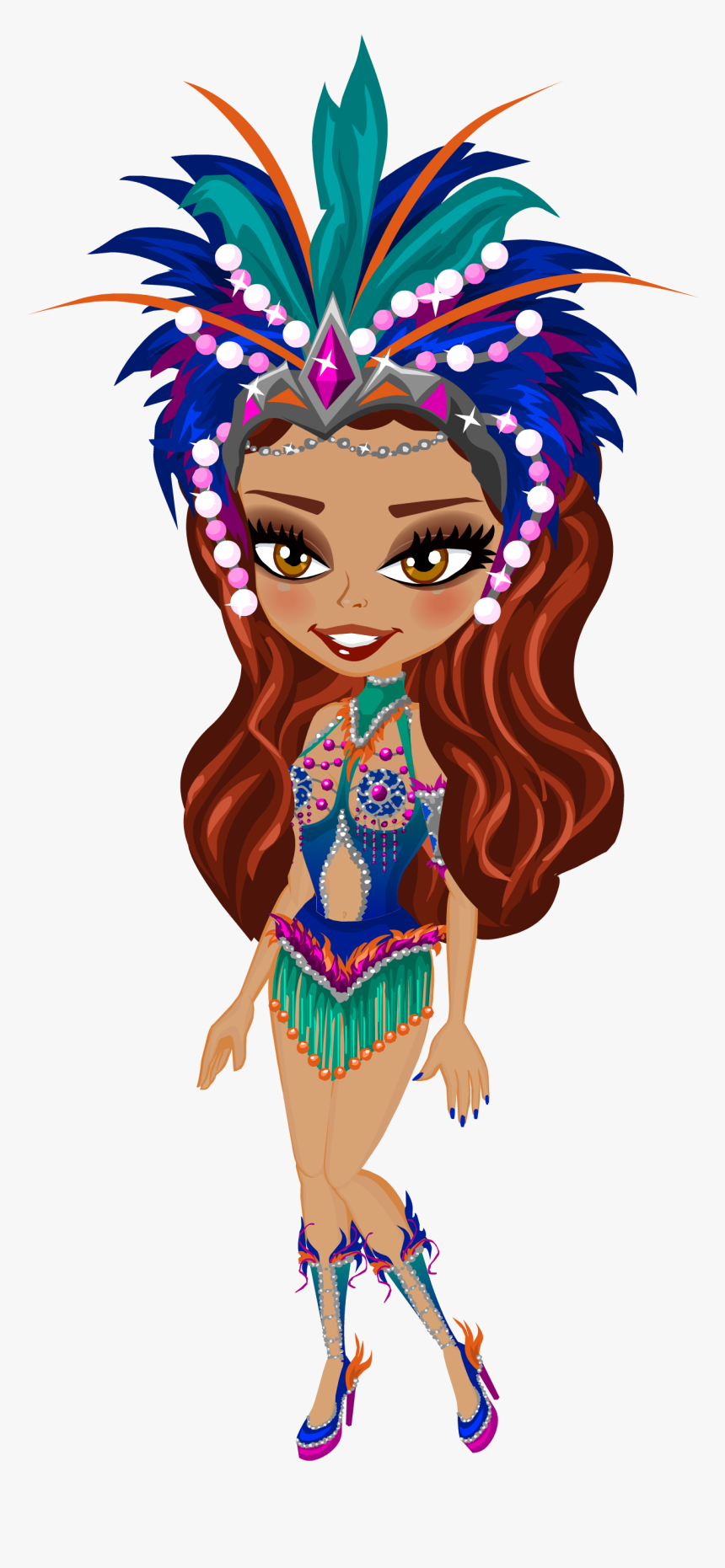 Vector Freeuse Library Image Funky Carnival Png - Fashion Carnival Png, Transparent Png