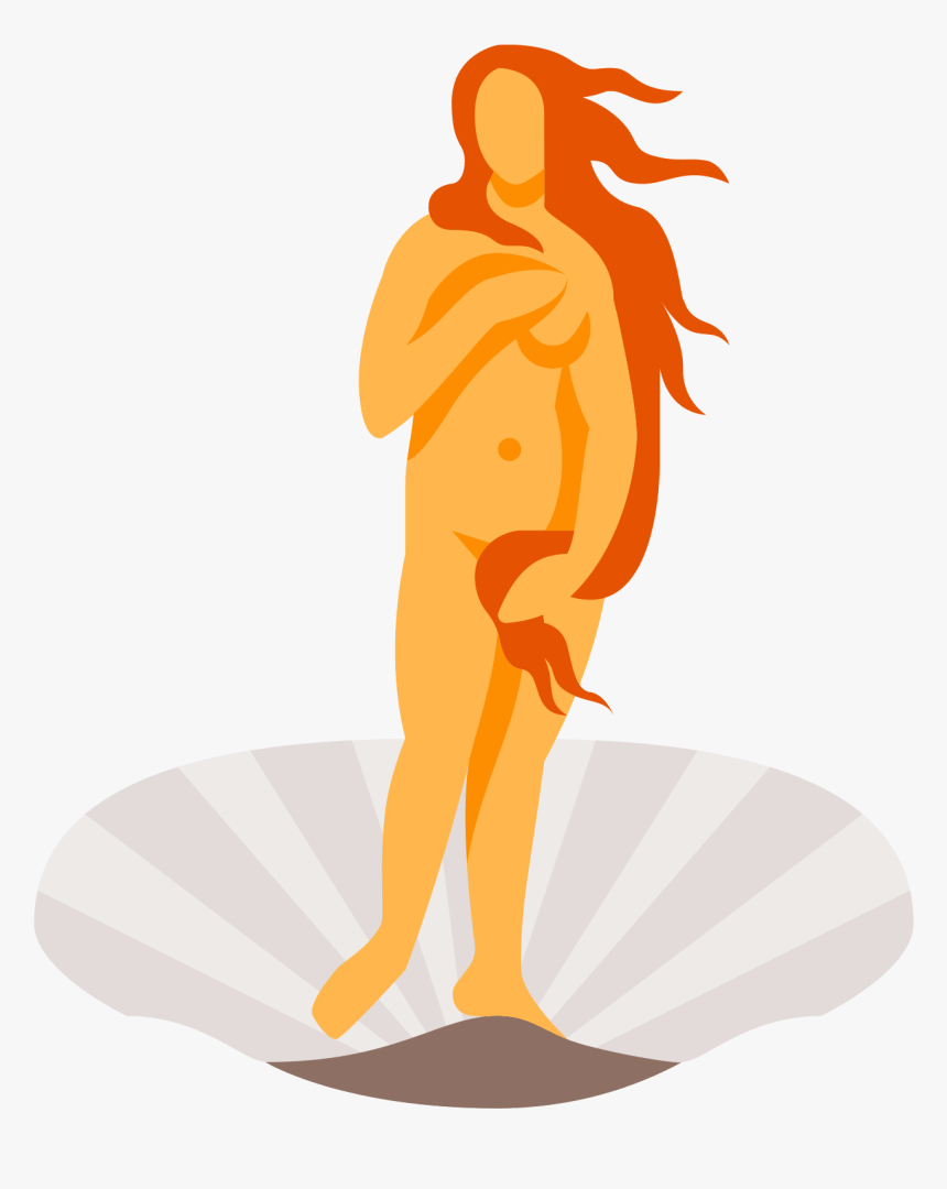 The Birth Of Venus Icon - Birth Of Venus Icon, HD Png Download