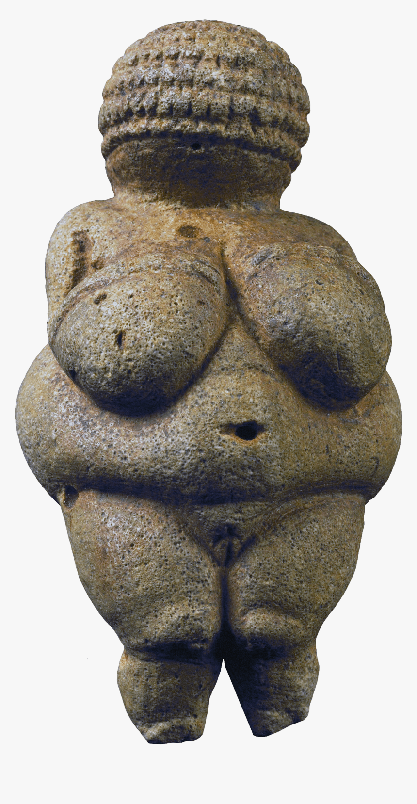 Venus Of Willendorf, 25000 Bce Upper Paleolithic - Willendorf Venus, HD Png Download
