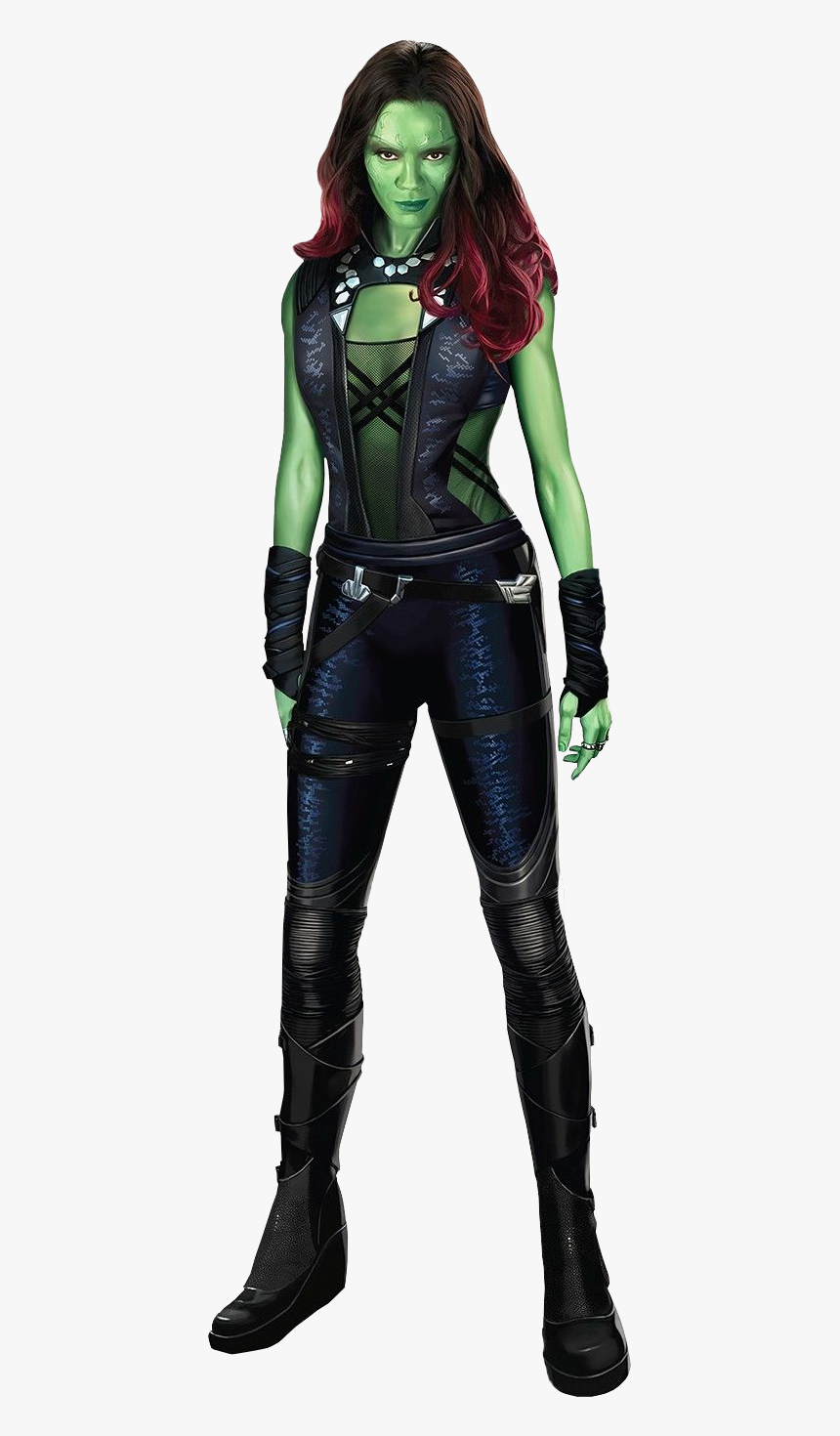Download Gamora Promo Transparent - Gamora Outfit Guardians Of The Galaxy, HD Png Download