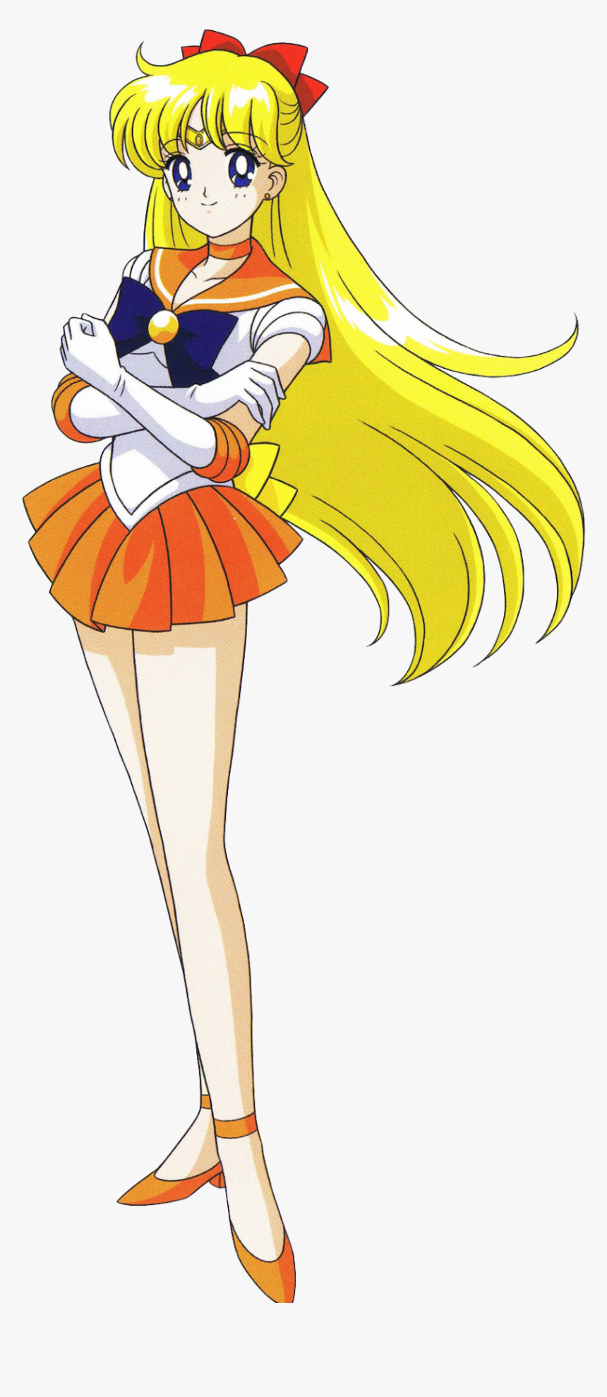 Sailor Venus Png - Sailor Venus Sailor Jupiter, Transparent Png