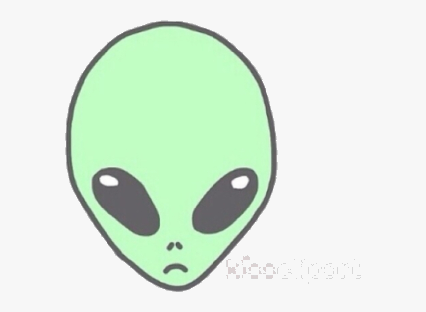 Alien Transparent Tumblr Clipart Clip Art Mahatma Gandhi - Alien Overlay, HD Png Download