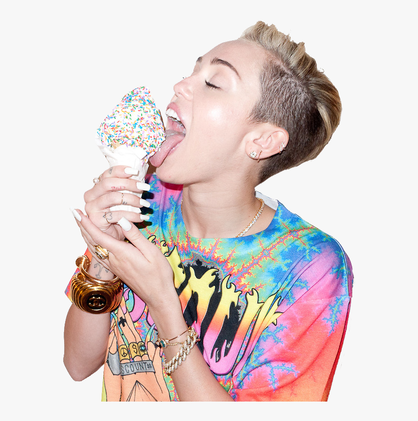 Miley Cyrus Ice Cream, HD Png Download