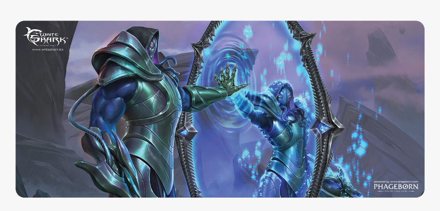 White Shark Mouse Pad 80x35cm Mp - White Shark Abissal Mirror, HD Png Download