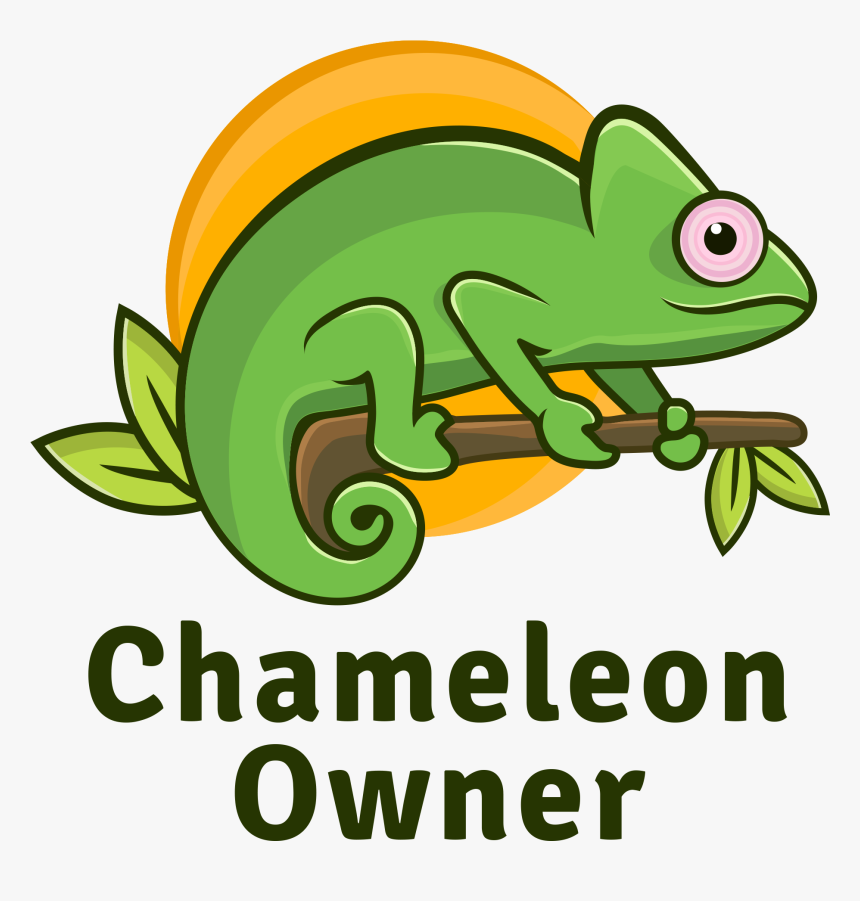 Chameleonowner - Cartoon, HD Png Download